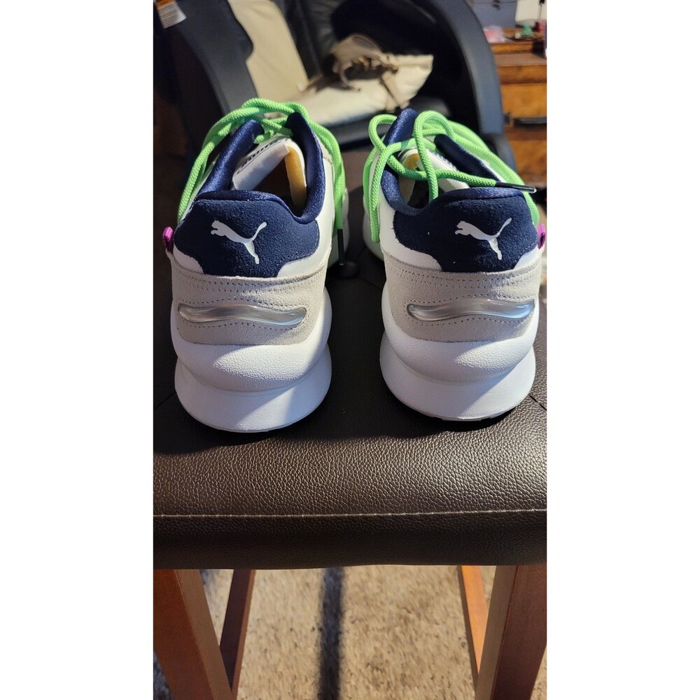 Puma Lace Rider Pop White Nimbus Cloud Size 10.5 - Picture 5 of 10